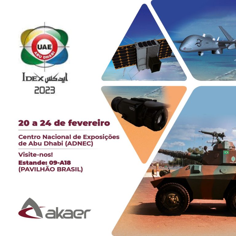 AKAER participa da IDEX 2023 em Abu Dhabi