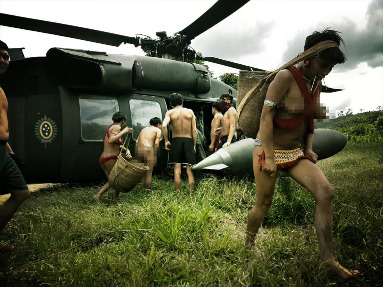 Atuação do 4º Batalhão de Aviação do Exército em apoio às comunidades yanomami