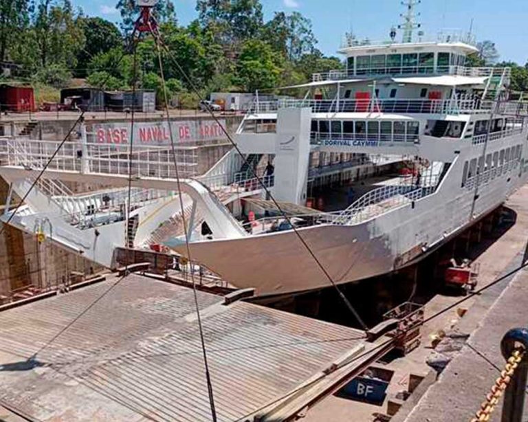 Base Naval de Aratu conclui período de reparos do Ferry-Boat “Dorival Caymmi”