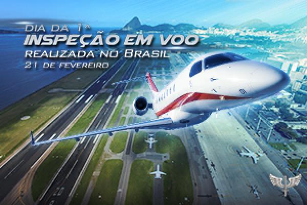 Assista ao vídeo alusivo ao Dia da Primeira Inspeção em Voo realizada no Brasil