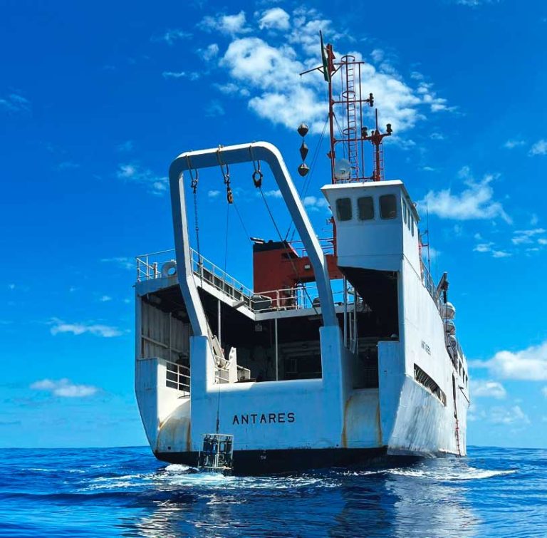 Navio Oceanográfico “Antares” finaliza Comissão “South Atlantic Meridional Overturning Circulation”