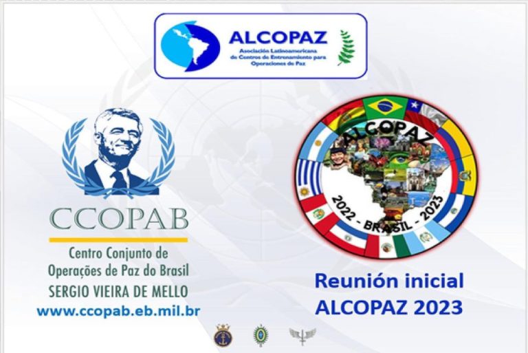 CCOPAB realiza primeira reunião de trabalho da Associação Latino-Americana de Centros de Treinamento para Operações de Paz