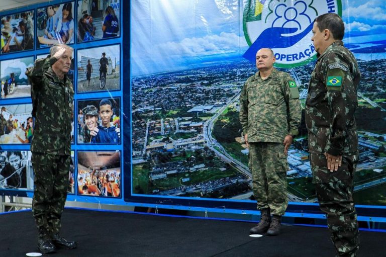 General de Divisão Helder de Freitas Braga assume comando da Operação Acolhida