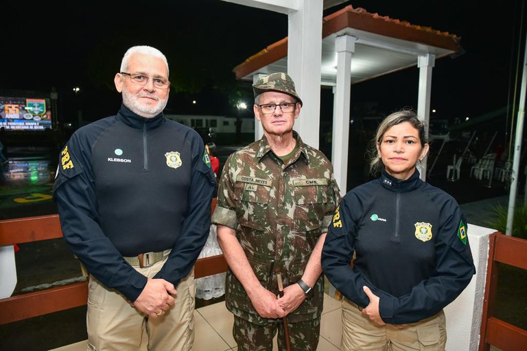 Solenidade de comemoração do 55º Aniversário do Comando de Fronteira do Amapá e despedida do General de Exército Costa Neves