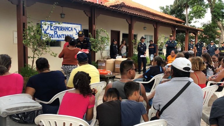 Marinha inicia comissão no Rio Paraguai para ações sociais, fiscalização e ensino marítimo
