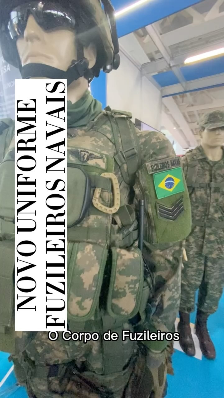 Detalhes do novo uniforme dos Fuzileiros Navais

A Gerência de Equipagens Operat...