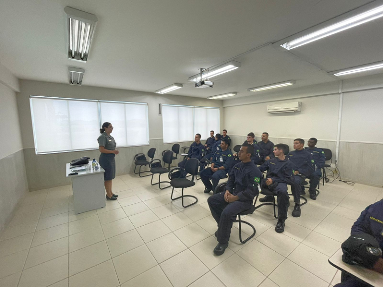 Núcleo de Assistência Social da EAMSC leva programas à Delegacia da Capitania dos Portos em Itajaí