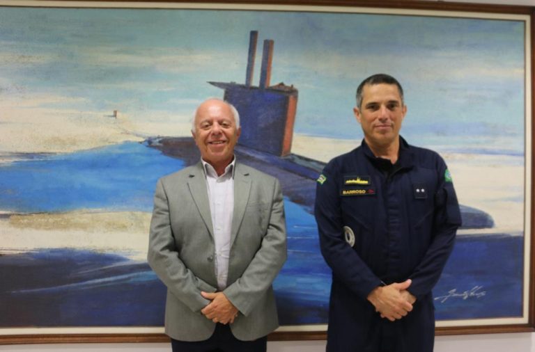 Presidente da Nuclep e Comandante da ComForS estreitam laços visando o futuro