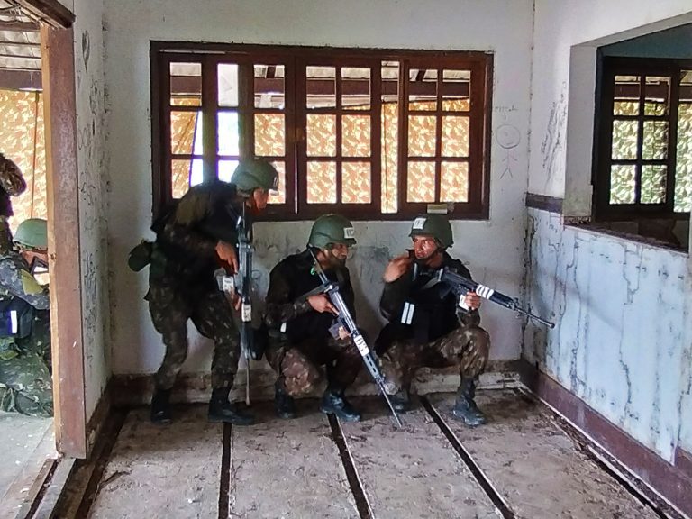 Pelotão de Polícia do Exército da 2ª Bda Inf Sl realiza Operação Braçal para elevar prontidão operacional