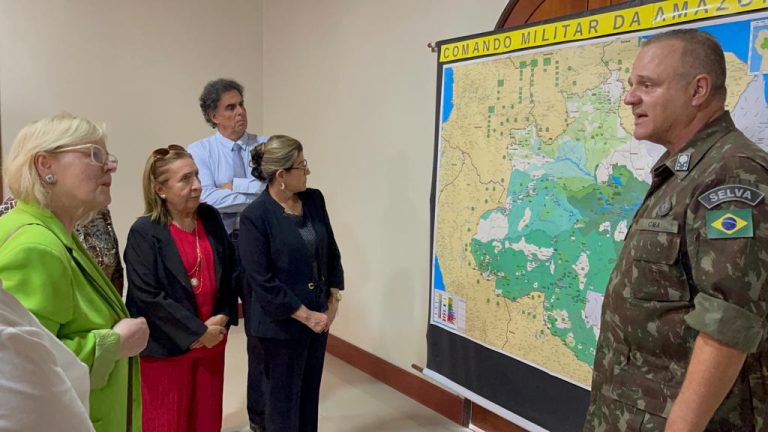 Presidente do STF, Ministra Rosa Weber, visita Comando de Fronteira Solimões em Tabatinga (AM)
