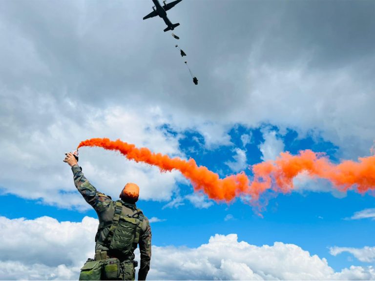 Exército apoia na logística de distribuição dos alimentos às comunidades indígenas