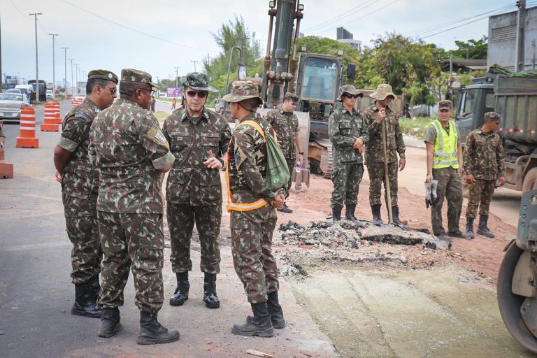 Exército Brasileiro entra na fase final da obra de adequação da BR-230 na Paraíba