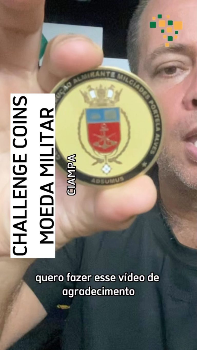 Agradecimento a Challenge Coin recebida

Você já ouviu falar das “Challenge Coin...