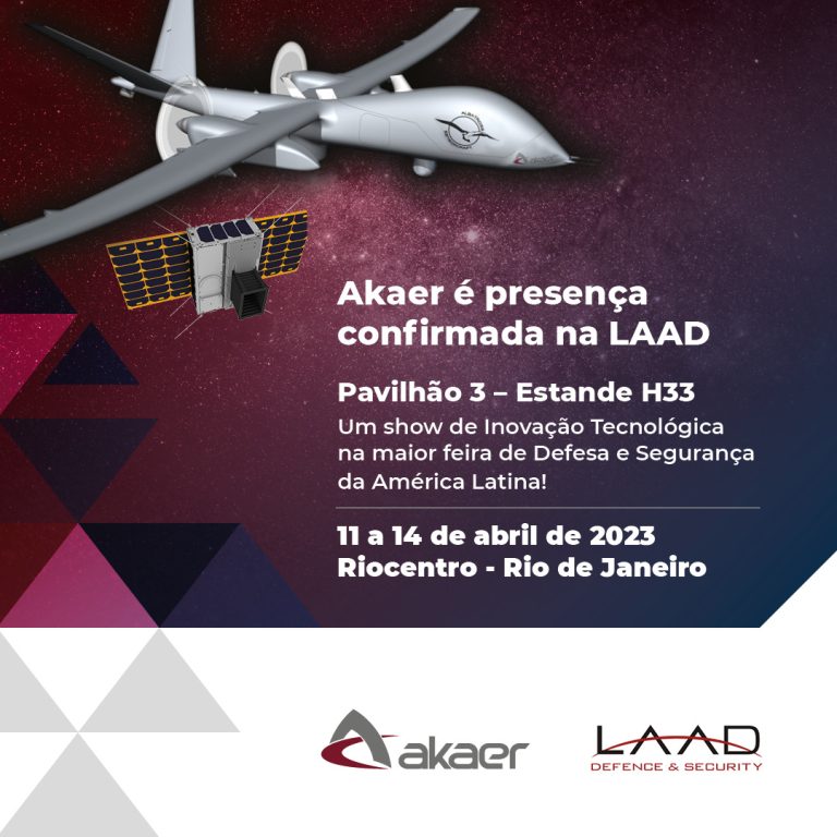 AKAER expõe novos produtos e soluções tecnológicas na LAAD