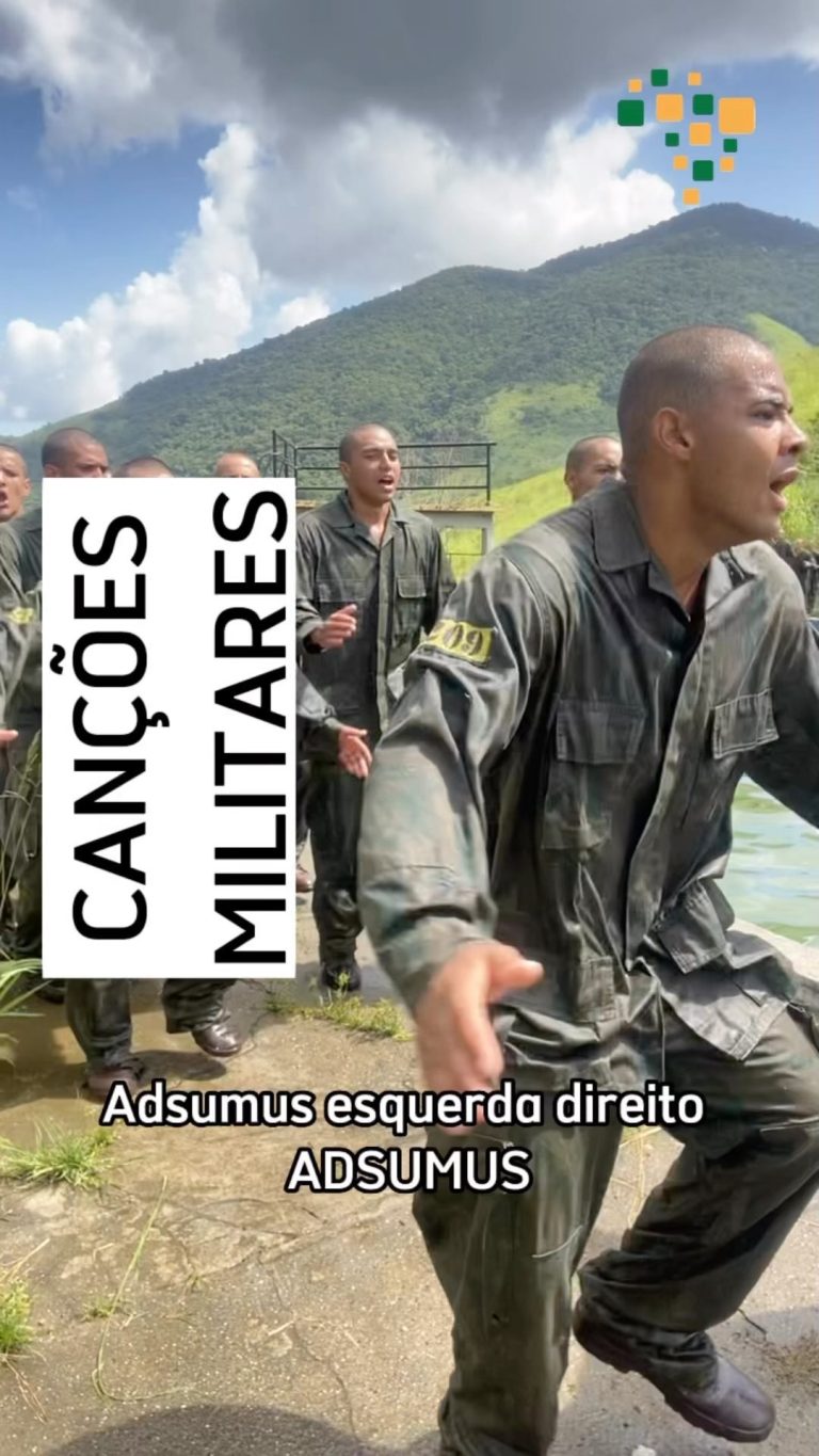 Canções militares, empolgação e muita vibração! 

Quando estamos próximos a mili...