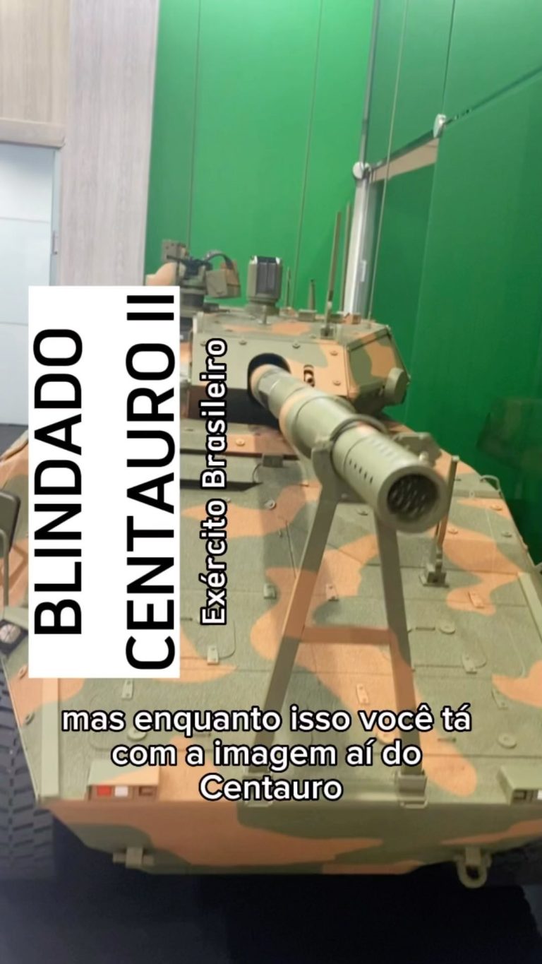 Centauro II, o poderoso blindado 8x8 do Exército Brasileiro - LAAD 2023

O blind...