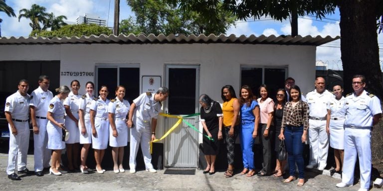 Hospital Naval de Recife inaugura nova Sala de Vacinação