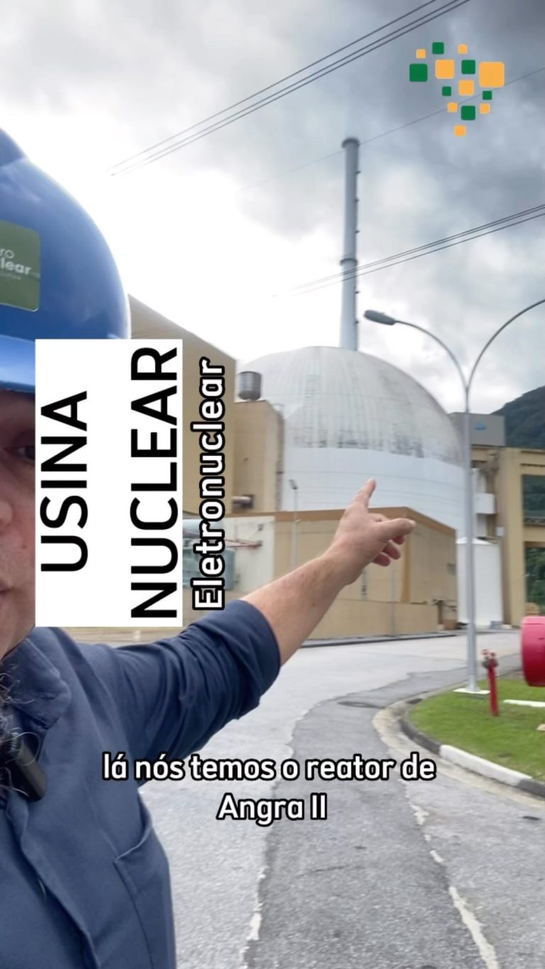 Visitamos a obra da Usina Nuclear de Angra III  e conhecemos a operação de Angra...