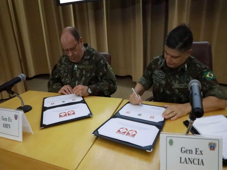 Exército Brasileiro assina Plano de Cooperação entre Departamentos