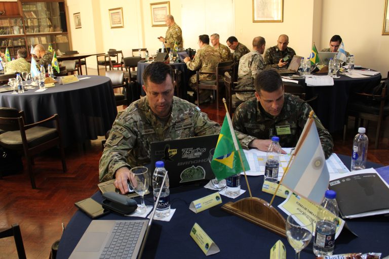 Reunião de Coordenação Final do Exercício Combinado Arandu ocorre em Buenos Aires