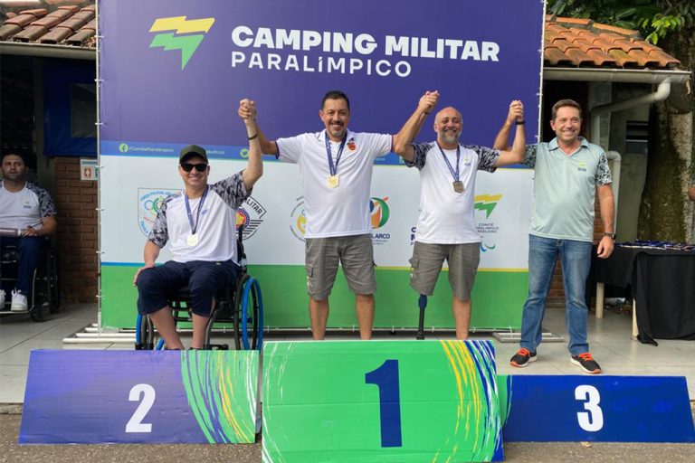 Exército Brasileiro é campeão em torneio paralímpico de tiro em São Paulo