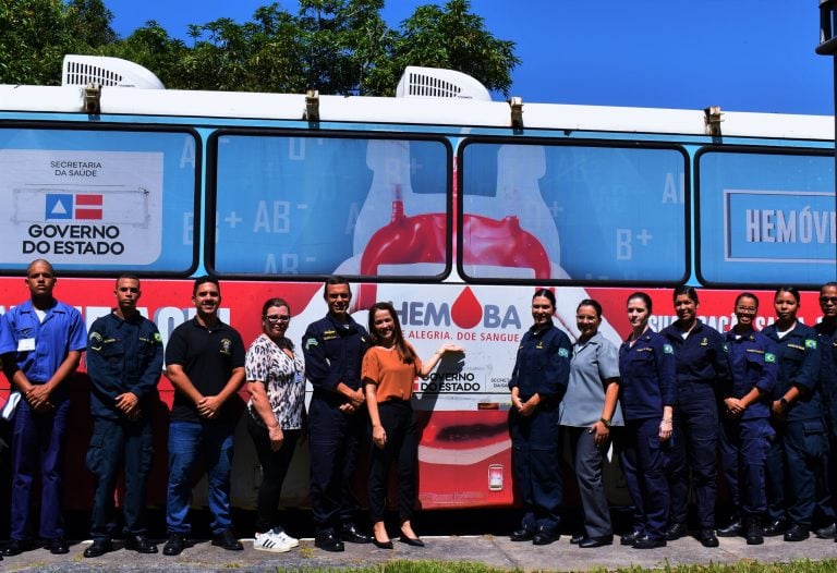 Projeto “Base Doe Vida” mobiliza militares e servidores civis para doação de sangue e medula óssea
