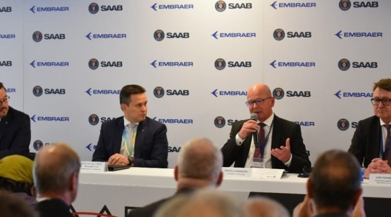 Embraer e Saab anunciam Memorando de Entendimento para desenvolvimento de novos negócios