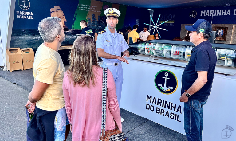 Marinha do Brasil expõe programas estratégicos na Ocean Race
