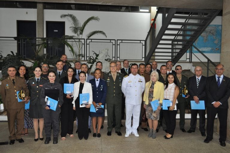 Encerramento do Curso de Gestão de Recursos de Defesa 2023 na Capitania Fluvial de Minas Gerais