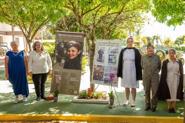 Celebração em Honra aos Veteranos da II Guerra Mundial foi realizada pela Associação dos Ex-Combatentes do Brasil