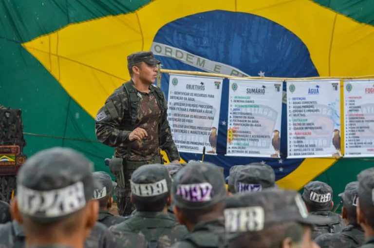 Acampamento de Instrução Individual Básica é realizado pelo 59º Batalhão de Infantaria Motorizado