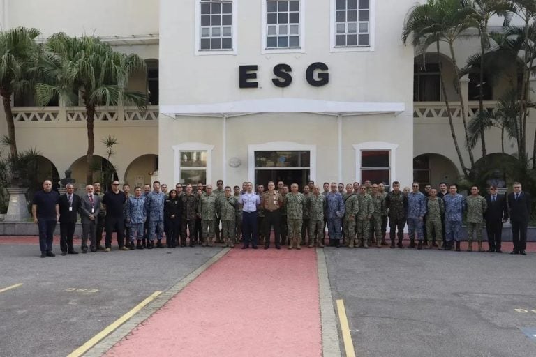 Escola Superior de Guerra recebe a visita da Comitiva do Colégio de Defesa Nacional do México
