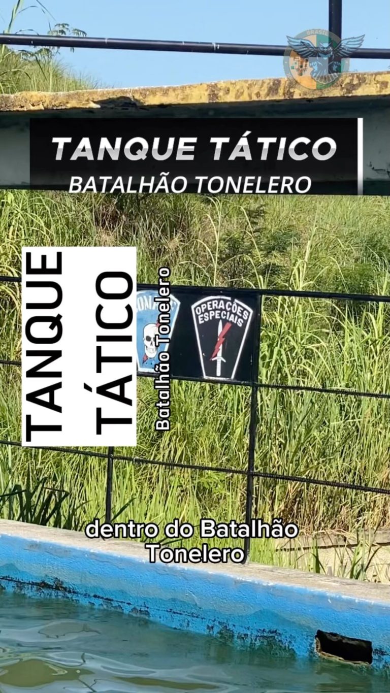 Tanque Tático do Batalhão Tonelero- Instrução para os futuros Fuzileiros Navais
...