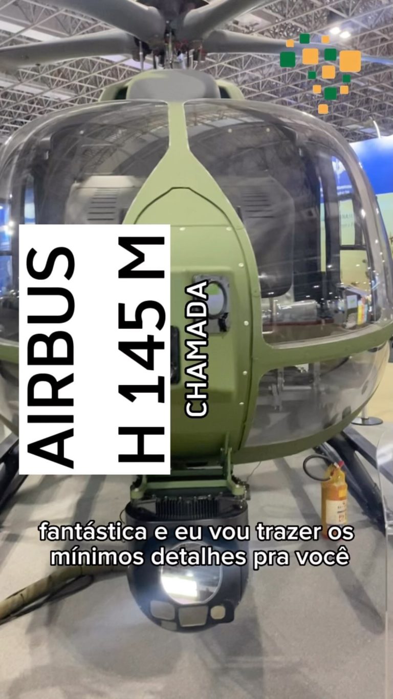 Você conhece a aeronave H145M apresentada pela Airbus na LAAD 2023?

Estivemos n...