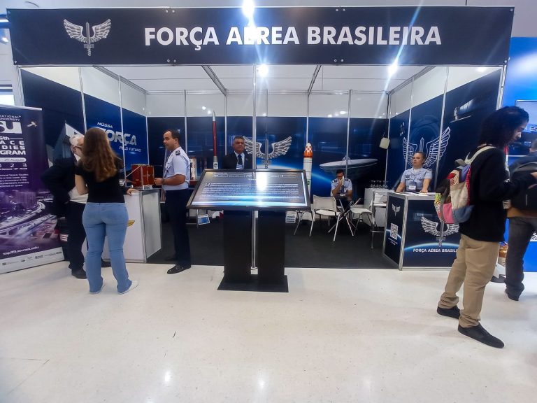 SpaceBR Show 2023: Força Aérea Brasileira apresenta projetos estratégicos na área aeroespacial
