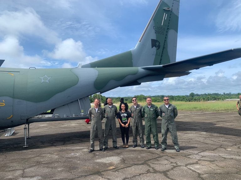 Esquadrão Arara realiza evacuação aeromédica de gestante indígena no Amazonas