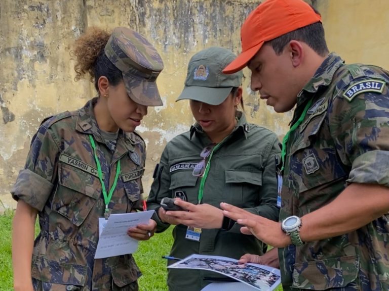 Missão de Paz da ONU: Brasil prepara militares e policiais em treinamento intensivo