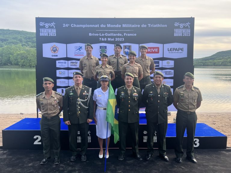 Equipe Militar Brasileira Brilha no 24º Campeonato Mundial de Triatlo Militar
