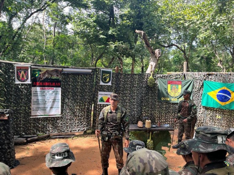 Estágio de Adaptação ao Pantanal prepara militares e agentes federais para sobrevivência na região