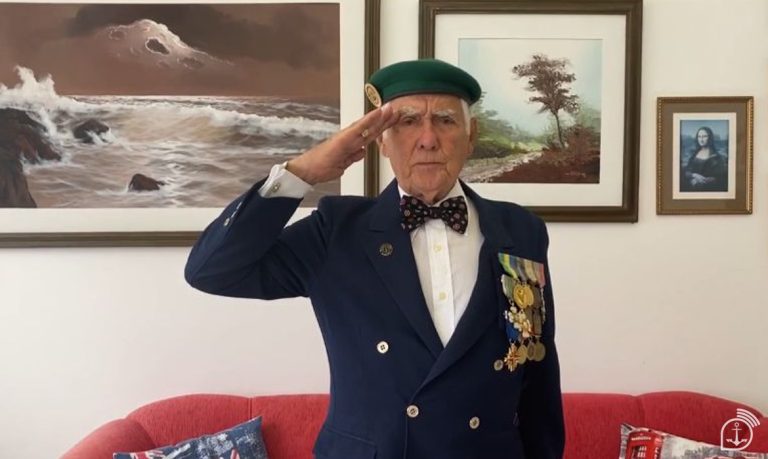 A Coragem e o Patriotismo de veteranos da Marinha na Segunda Guerra Mundial