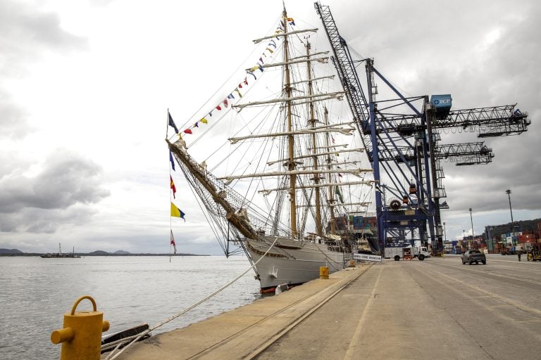 Navio Veleiro Cisne Branco: Uma Experiência Naval Gratuita no Porto de Paranaguá