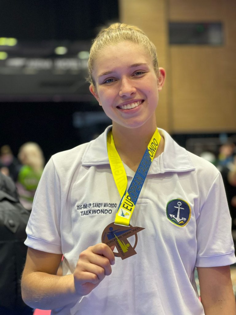 Terceiro-Sargento da Marinha conquista medalha de bronze em competição de Taekwondo na Bósnia