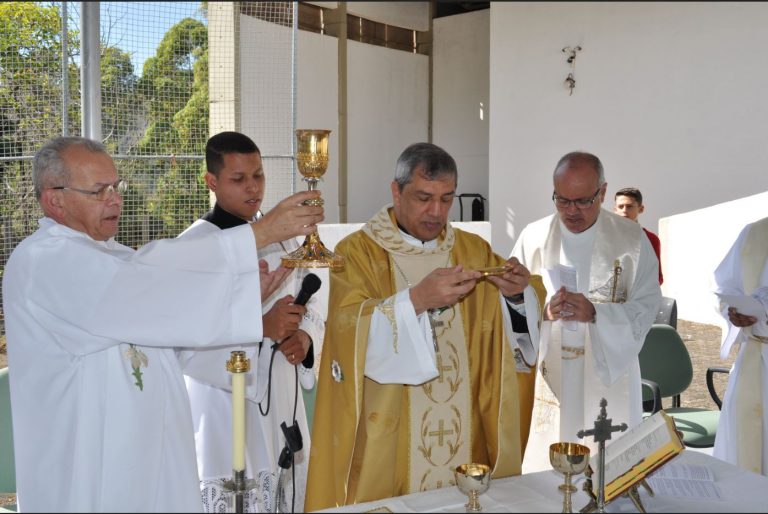 Capitania Fluvial de Minas Gerais celebra 1ª Missa em Ação de Graças alusiva à Páscoa dos Militares