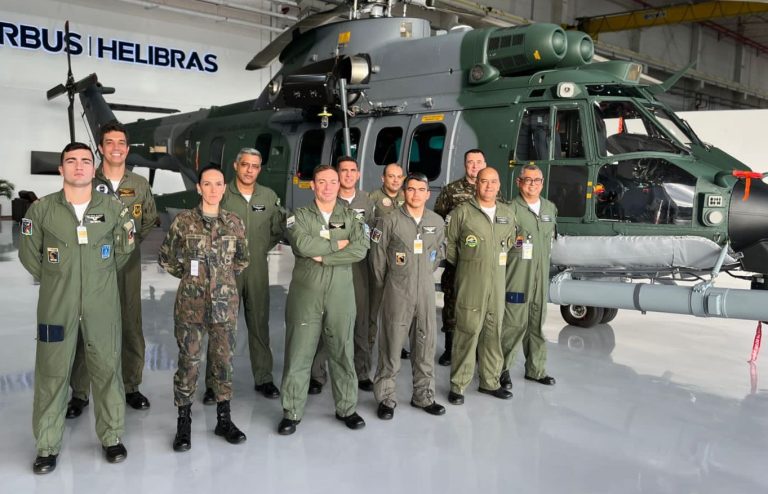 Força Aérea Brasileira recebe nova aeronave H-36 Caracal com sistema inédito de reabastecimento