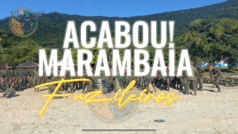 Acabou! Vencendo a Marambaia. Para um militar em formação, transpor os desafios…