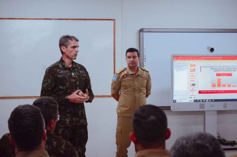 COTER realiza visita de orientação técnica à Polícia e Bombeiros de Mato Grosso do Sul