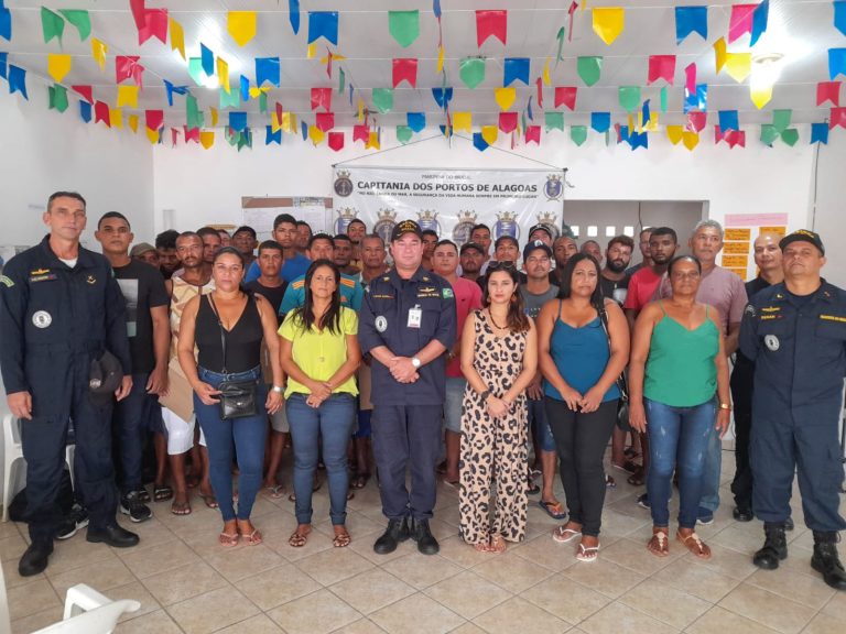 Capitania dos Portos de Alagoas qualifica Aquaviários do município de Jequiá da Praia (AL)