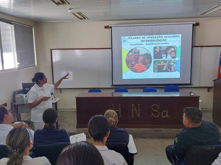 Hospital Naval de Salvador: Centro de Estudos retoma com foco na Operação Acolhida