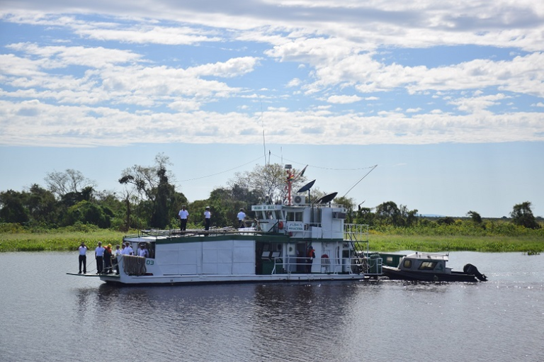 Marinha do Brasil realiza importante levantamento hidrográfico na Bolívia