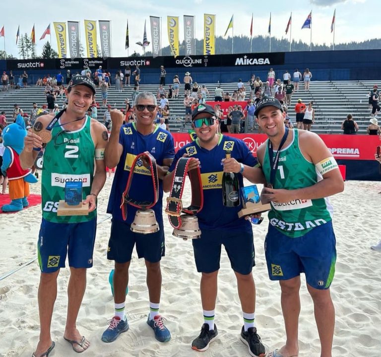 Dupla Brasileira Sobe ao Pódio no Circuito Mundial de Vôlei de Praia na Suíça